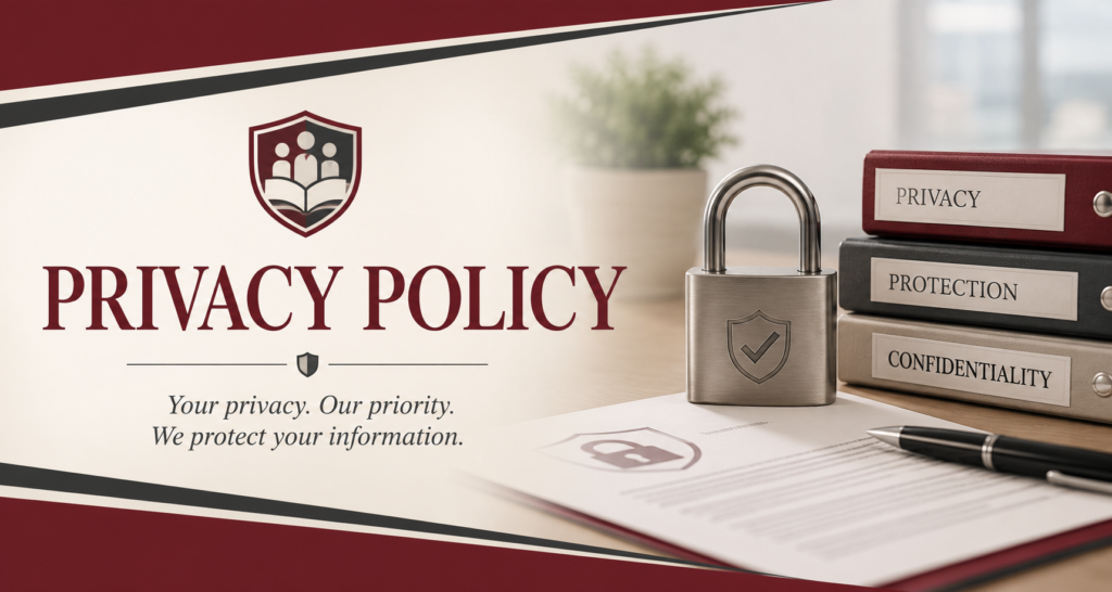 Privacy Policy Header Image