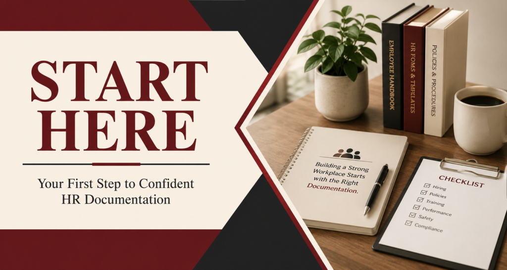 START HERE | Your First Step to Confident HR Documentation